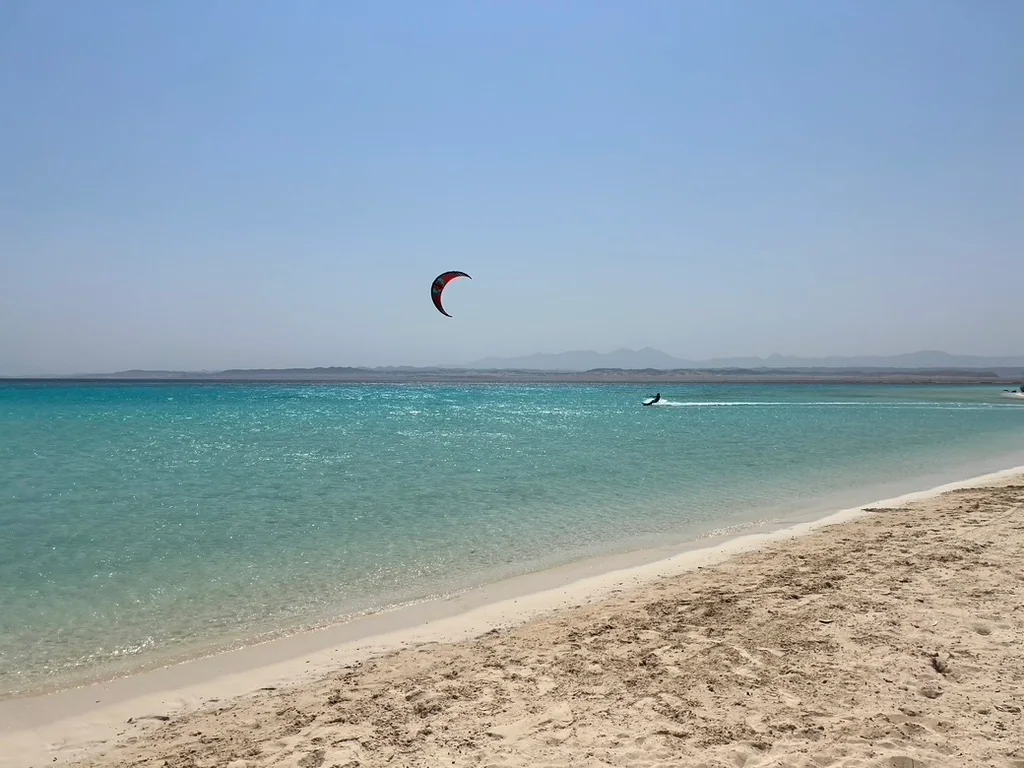 Wind sports on the Red Sea